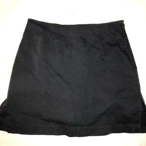 black skort